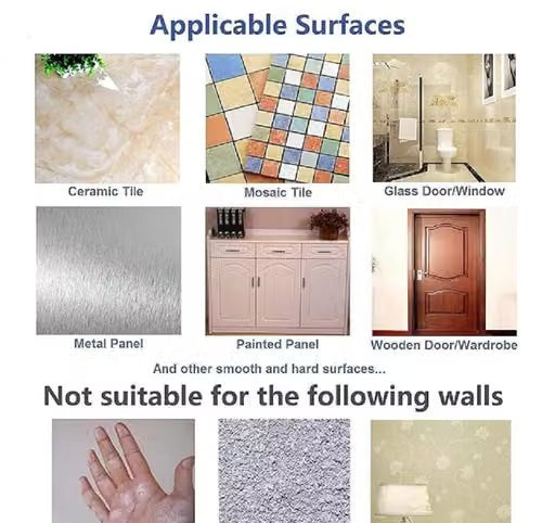 Multipurpose Plastic Soap Holder with Adhesive Sticker Pack of 2