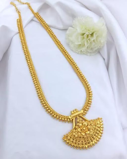 Premium Microplated Long Haram Necklace for Women