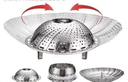 Stainless Steel Adjustable Vegetable Steamer Basket