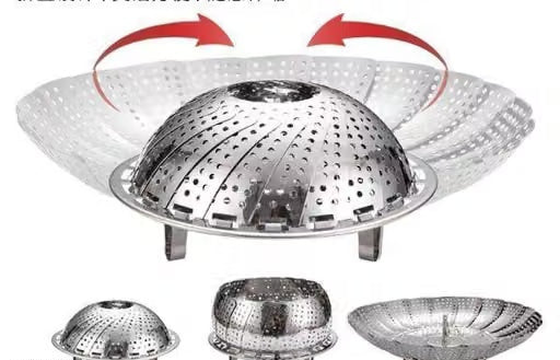 Stainless Steel Adjustable Vegetable Steamer Basket