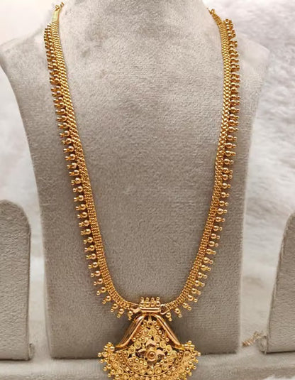 Premium Microplated Long Haram Necklace for Women