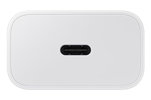 Samsung 25W USB-C Super Fast Charger Adapter (GaN, No Cable) – White