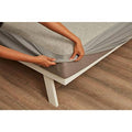 Wakefit Waterproof Terry Cotton Mattress Protector – King Size, Grey