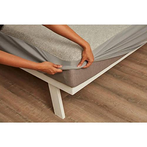 Wakefit Waterproof Terry Cotton Mattress Protector – King Size, Grey