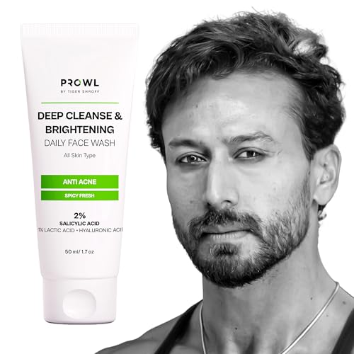 PROWL by Tiger Shroff Facewash - 2% Salicylic, 1% Lactic & Hyaluronic Acid