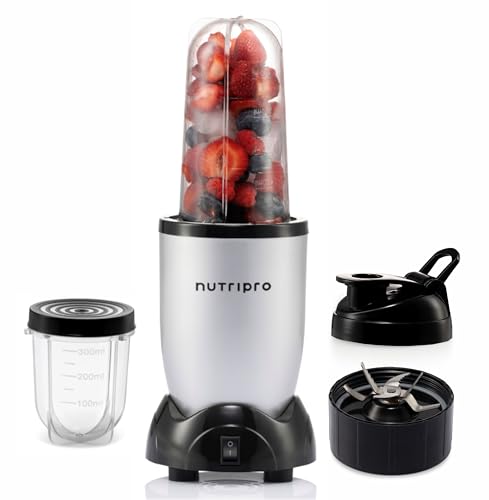 NutriPro 500W Juicer Mixer Grinder with Sipper Jar – 2 Jar Set