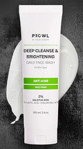 PROWL by Tiger Shroff Facewash - 2% Salicylic, 1% Lactic & Hyaluronic Acid