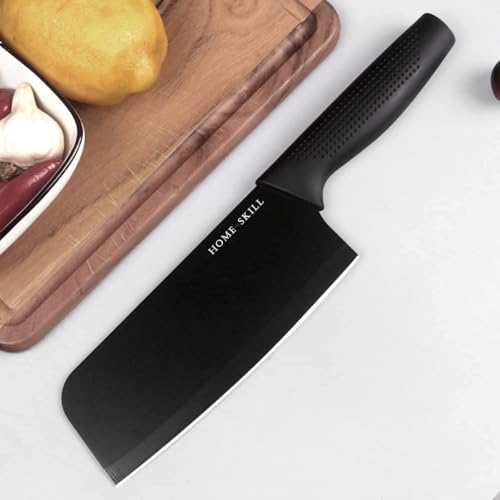 HOME SKILL 3-Piece Stainless Steel Chef Knife Set with Ergonomic Handle