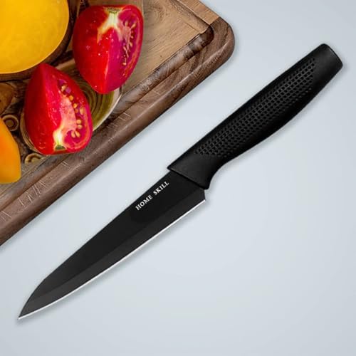 HOME SKILL 3-Piece Stainless Steel Chef Knife Set with Ergonomic Handle