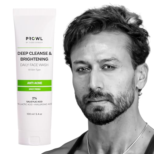 PROWL by Tiger Shroff Facewash - 2% Salicylic, 1% Lactic & Hyaluronic Acid