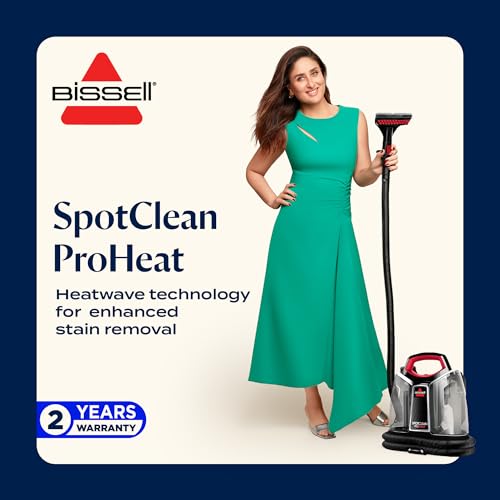 BISSELL Portable Wet & Dry Vacuum Cleaner with HeatWave Technology