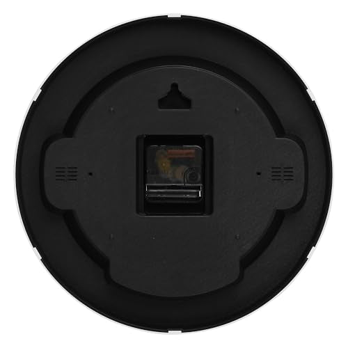 Titan Essence Classic Wall Clock with White Dial & Case, Silent Sweep, Model W0094PA01 | 30 cm x 30 cm