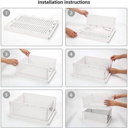 Foldable Sliding Drawer