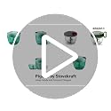 Pigeon Mini Handy Chopper 400ml | 3 SS Blades | No Electricity