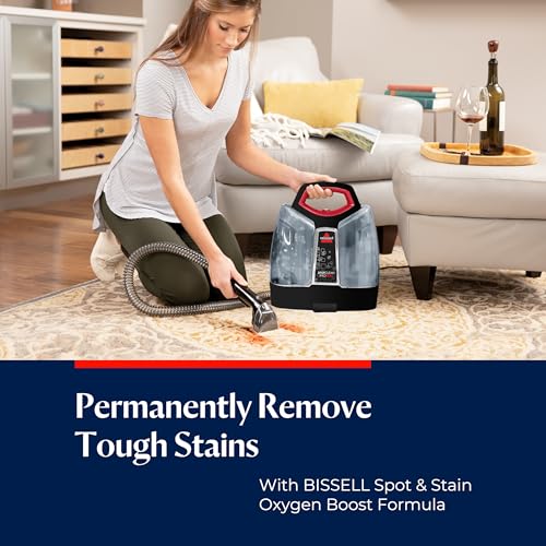 BISSELL Portable Wet & Dry Vacuum Cleaner with HeatWave Technology