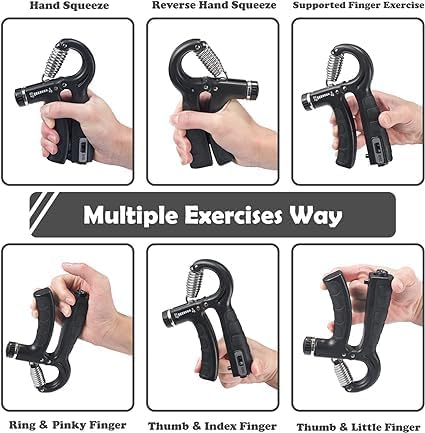 Adjustable Hand Gripper 5–60kg – Hand & Forearm Strengthener
