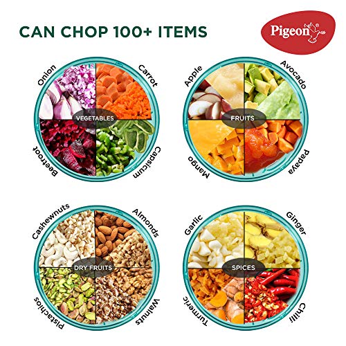 Pigeon Mini Handy Chopper 400ml | 3 SS Blades | No Electricity