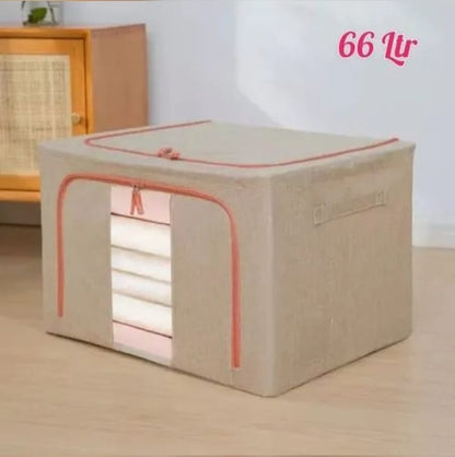 Foldable Closet Storage Boxes, Store Your Clothes, Sarees, Blankets, Winter Items