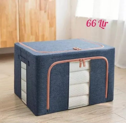 Foldable Closet Storage Boxes, Store Your Clothes, Sarees, Blankets, Winter Items