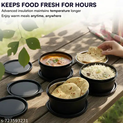 Steel lunch box for office, school and college