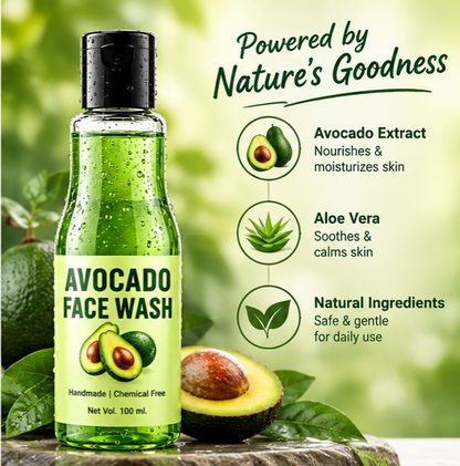 Sunainee Avocado Face Wash – Cleanse, Nourish & Glow
