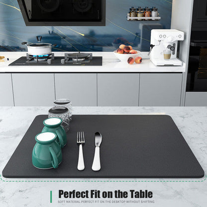 Kitchen Dish Drying Mats