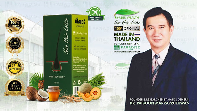 Green Wealth Neo Hair Lotion 120 ML Made In Thailand