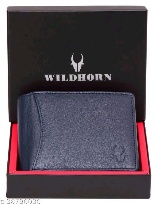 WildHorn® RFID Protected 100% Genuine Leather Wallet for Men